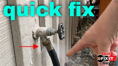 why does my hose connection leak|How to Fix a Leaking Garden Hose Connection: Quick。